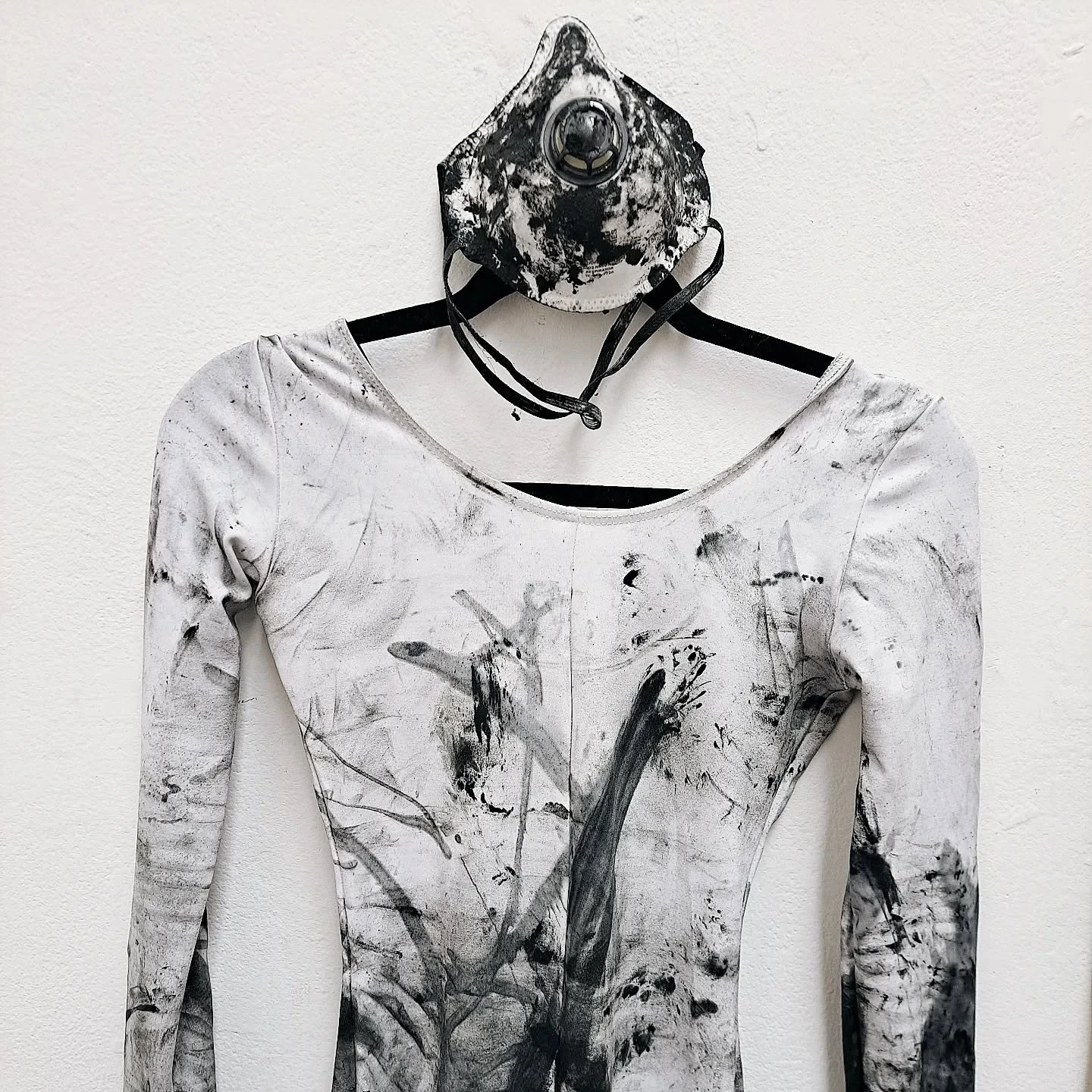 Aftermath, Performance Drawing by Sarah Patricia Hughes, 2025